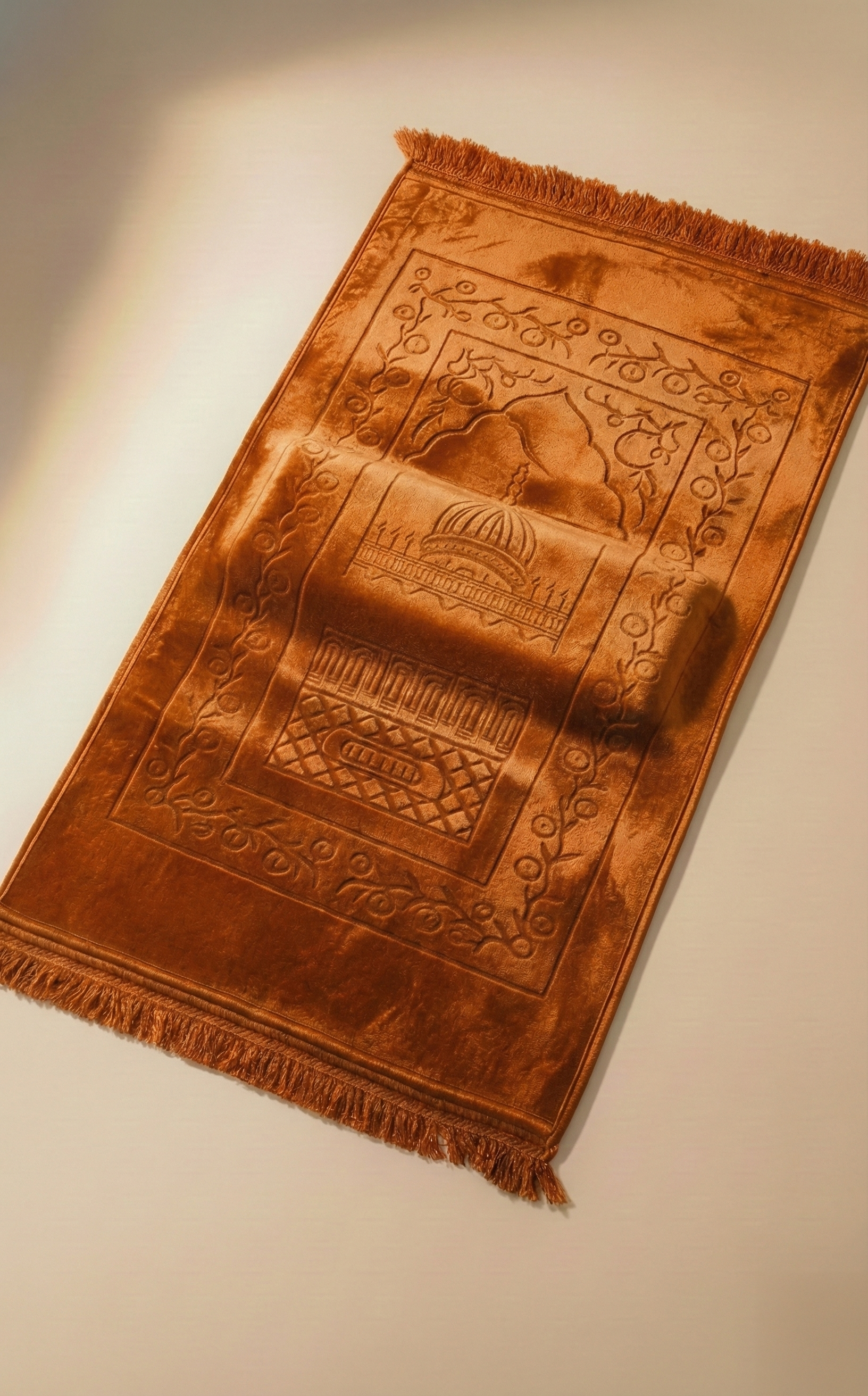 Tapis couleur Orange